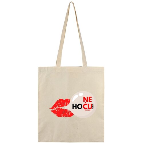  neću žvaku - pamučni ceger Cene