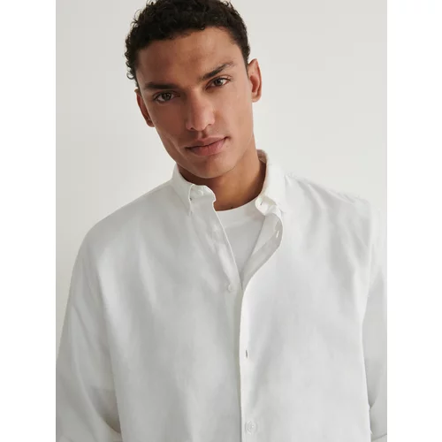 Reserved - Comfort fit košulja - bijela