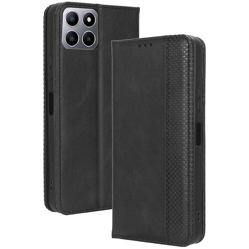 INORCO Preklopna torbica za telefon Boost Mobile Celero 5G+, retro PU usnjena prevleka, stojalo, denarnica, (22036386) Slike