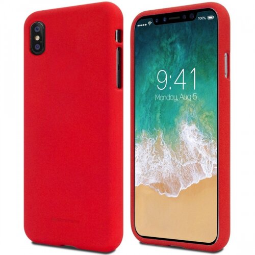 Goospery soft feeling silikonski ovitek za samsung galaxy A71 A715 - rdeč Slike
