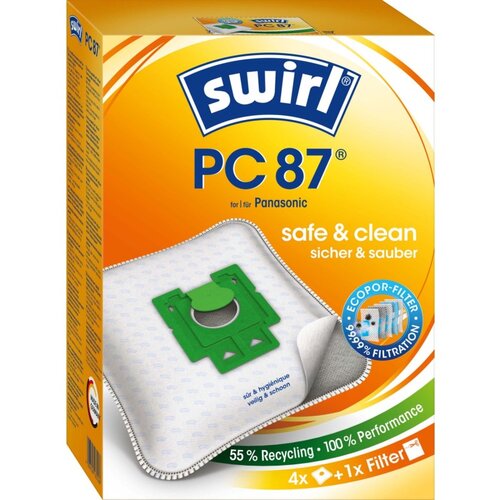 SWIRL Vrećica za usisivač PC 87 (Namijenjeno za: Usisavače Moulinex, Krups, Privileg, Satrap, Superior, 5 Kom.) Cijene