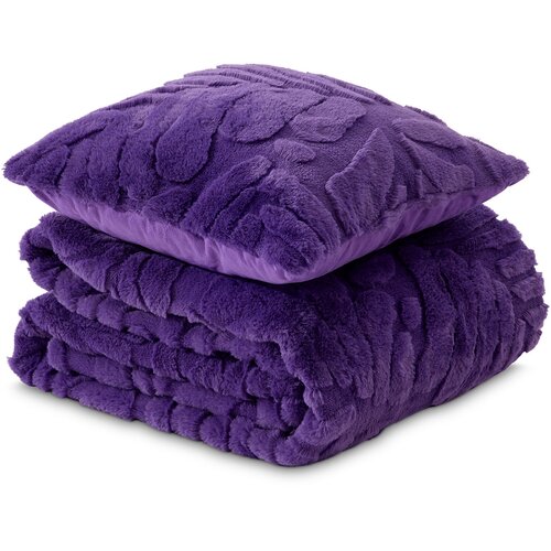 Dormeo Warm Hug Lux set Kraljevo vijolična 130x190 cm Slike