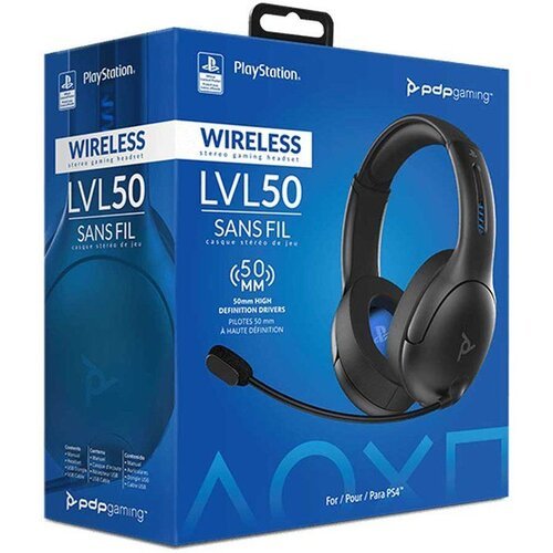 Pdp PS4 Wireless Headset LVL50 Grey slušalice Slike