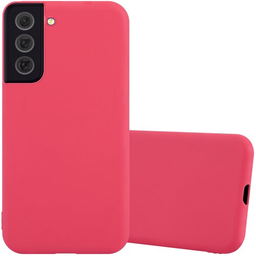 Cadorabo Case, združljiv s Samsungom v Candy Red - Za&amp;scaron;čitni pokrov iz fleksibilnega silikona TPU, (20589371) Slike