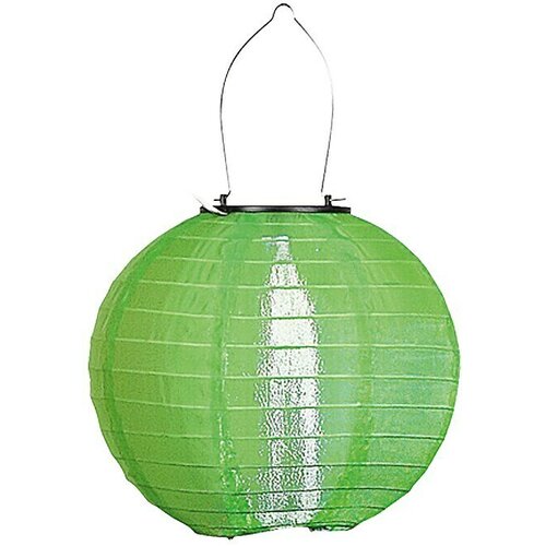 BAUHAUS Solarna svetilka Lampion (0,06 W, premer: 20 cm, zelena) Cene