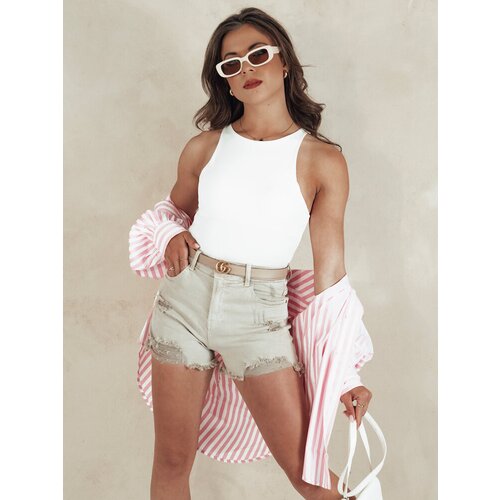 DStreet Beige women's shorts Cene