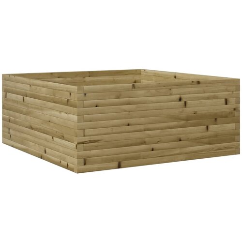 Maison Chic Vrtno cvetlično korito - Cvetlični Lonec 110x110x46 cm impregnirana borovina, (21790013) Cene