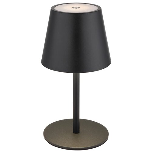 Globo 58488B - LED stona lampa 3u1 VANNIE I s dodirnim prigu&amp;scaron;iva, punjiva, za spolja&amp;scaron;nju upotrebu, LED/3W/5V IP54, crna Slike