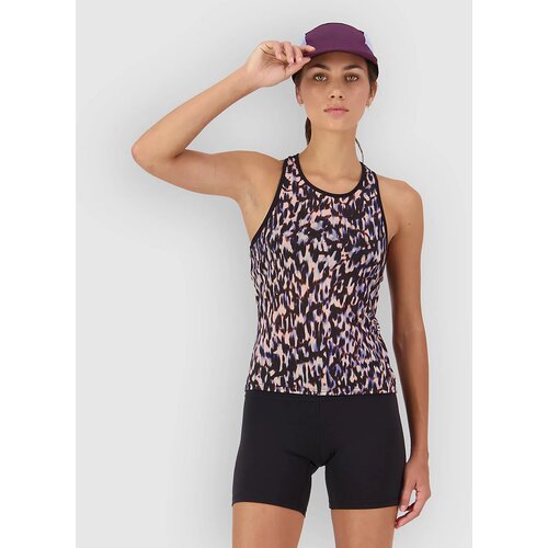 Mons Royale Bella Merino Tank Funkcijska majica rock leopard / black Cene