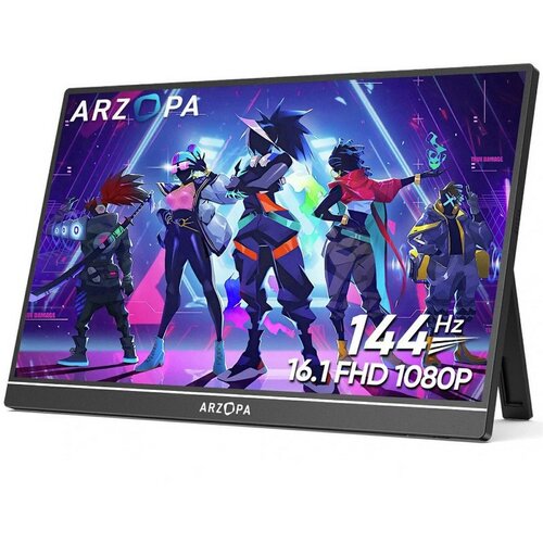 Arzopa monitor Z1FC Silver Gray, 16inch Cene