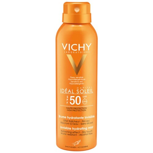Vichy Capital Soleil nevidljivi hidratantni sprej SPF 50 200 ml Cijene