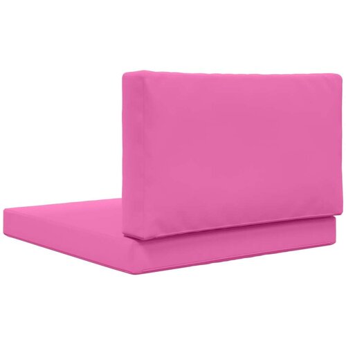  Jastuk za vanjsku sofU 2 pcs Ružičasta Poliester - Ružičasta 80 x 80 cm 1x sjedalo +1x naslon (3D bez bartaga) Slike