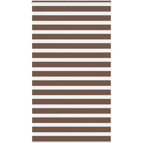 Zebra zavjesa Smeđa 120x230 cm &Scaron;irina tkanine 115,9 cm Poliester Cene