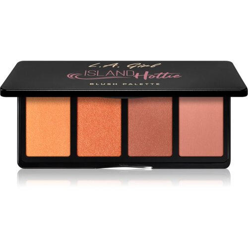 L.A. Girl Cosmetics Fanatic paleta rdečil odtenek Island Hottie 4x4 g Cene