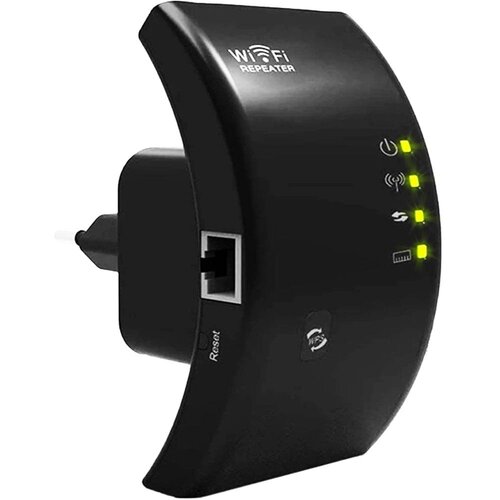 VERK_GROUP Brezžični 2,4 GHz WIFI repeater router ojačevalnik signala 300Mb/s WPS 100m črn, (20543908) Slike