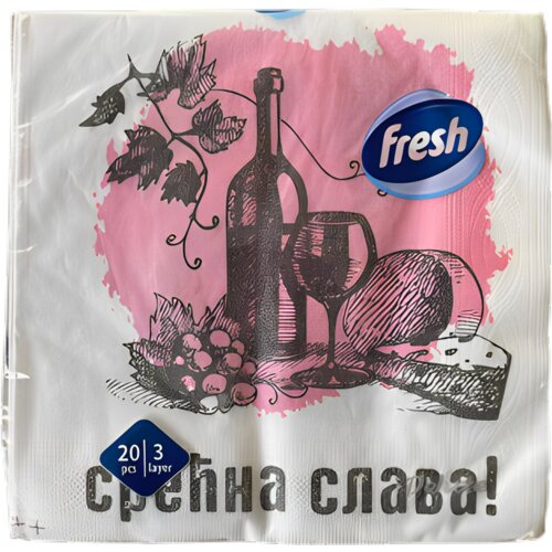 Fresh Salvete Slavske 3sloja 20kom Cene