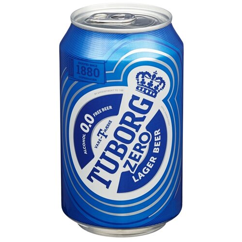 Tuborg pivo 0.0% alc 0.33L limenka Cene