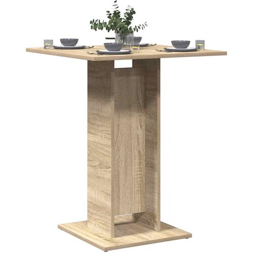 Bistro stol boja hrasta sonome 60x60x75 cm konstruirano drvo Cijene