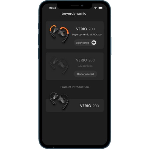Beyerdynamic Verio 200 crna Bluetooth odprta u&amp;scaron;esna slu&amp;scaron;alka Slike
