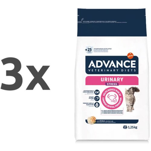 Advance veterinarska dieta za mačke Urinary Stress - pi&scaron;čanec 3 x 1,25 kg Cene