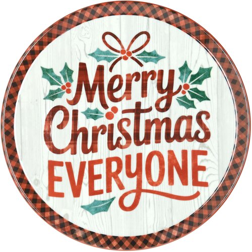 Tognana Tanjir za panetone Cinzia Merry Christmas Everyone, 31 cm, Šareni Cene