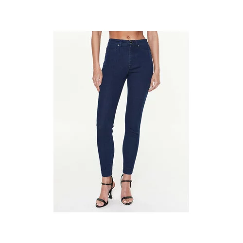 Pinko Jeans hlače Judith 100622 A0FE Mornarsko modra Slim Fit
