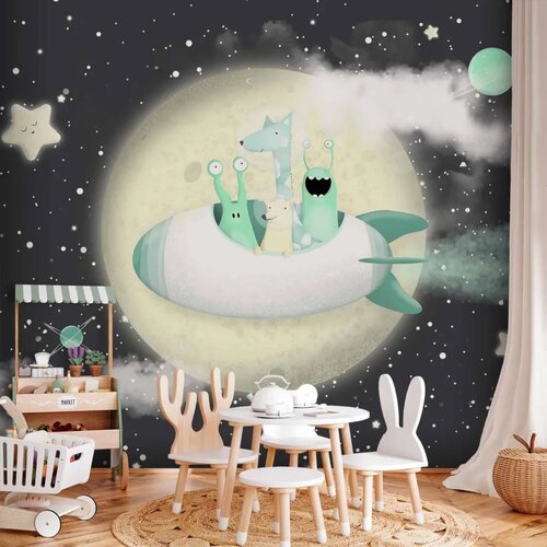  Foto tapeta - Space Adventure - First Variant 450x315 Vodootporna Cijene