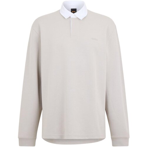 Boss Polo majice dolgi rokavi Pe_Exis 10277163 50554315 Siva Cene