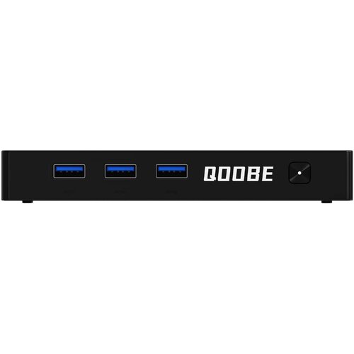 QOOBE Mini PC SUC N150 /12GB /SSD 512GB /Win 11 Pro black Slike