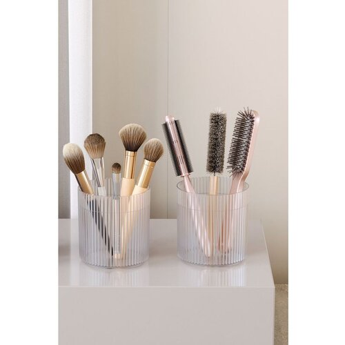 WALLXPERT sedef - transparent transparent make-up organizer set (2 pieces) Cene