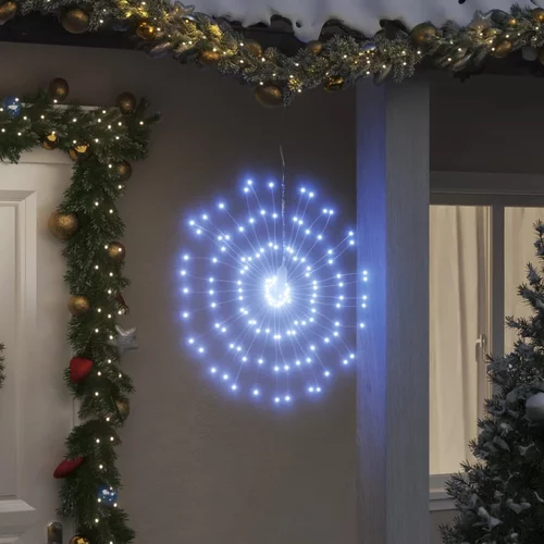  Božićna svjetla zvjezdani prasak 140 LED 4 k hladna bijela 17cm