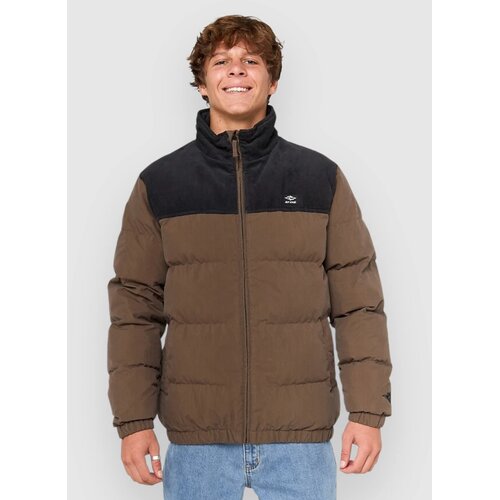 Rip Curl Fade Out Cord Puffer Jakna chocolate Slike