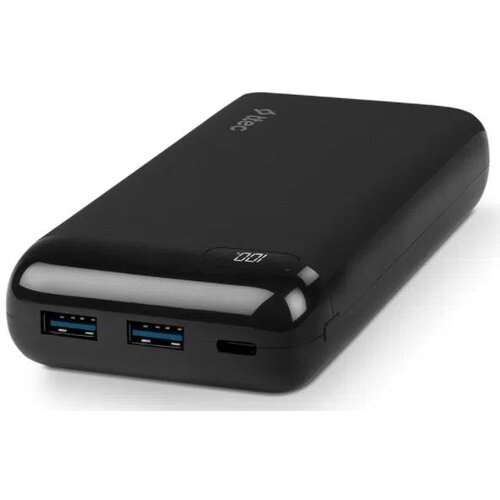 Ttec Prijenosni punjač PowerSlim LCD 20.000 mAh Powerbank With USB-C Input/Output, Black Slike
