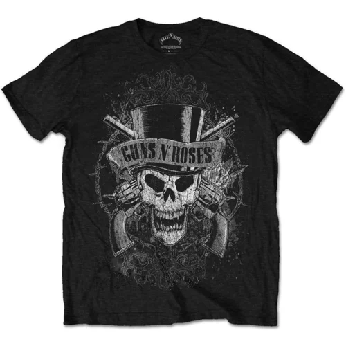 Guns N' Roses Košulja Faded Skull M Crna