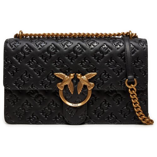 Pinko Ročna torba Love One Classic Dc AI 24-25 PLTT 100941 A1YB Črna Cene