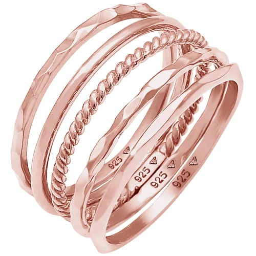 ELLI Prsten rozo zlatna