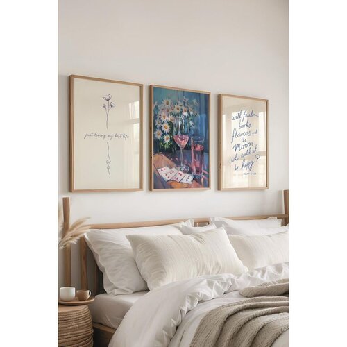 WALLXPERT &Ccedil;-300362 - 5070 vi&scaron;enamenski set dekorativnog slikarstva (3 komada) Cene