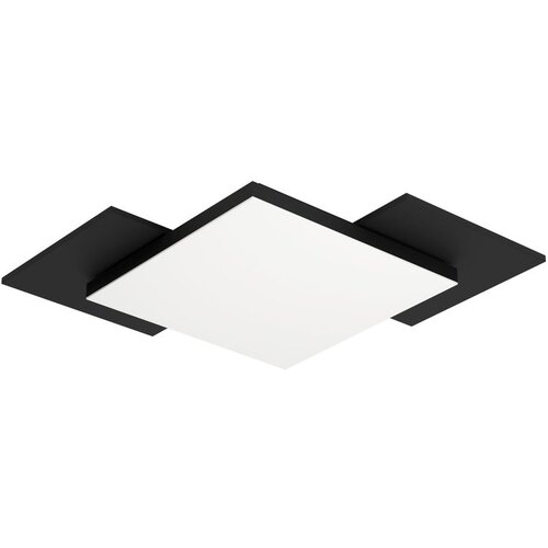 Eglo plafonjera TAMURIA LED 1300 lm 28,5 cm crna hrast 99655 Slike