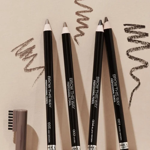 Rimmel London brow This Way Professional Pencil olovka za obrve 1,4 g nijansa 006 Brunette za žene