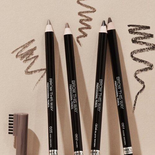 Rimmel London brow this way professional pencil svinčnik za obrvi 1,4 g odtenek 006 brunette Cene
