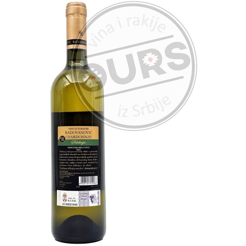 RADOVANOVIĆ chardonnay selekcija 0,75L Slike