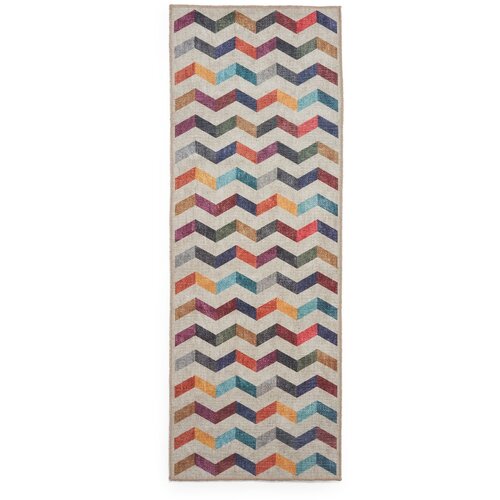 Think Rugs Pralen tekač 61x170 cm Coral Multi &amp;ndash; Slike