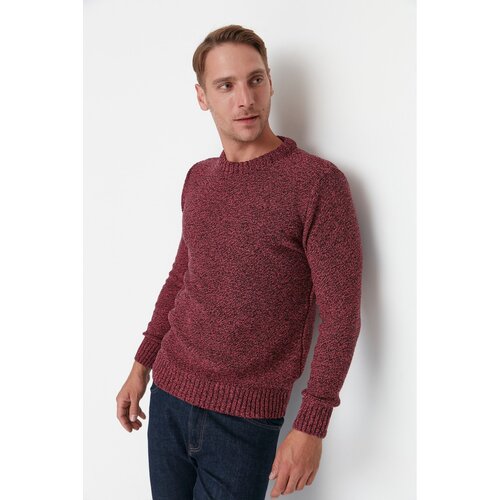 Trendyol Dried Rose Men Slim Fit Crew Neck Basic Knitwear Sweater |  ePonuda.com