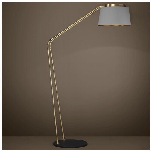 Eglo 390174 - podna lampa almerimar 1xE27/40W/230V siva/zlatna Cene