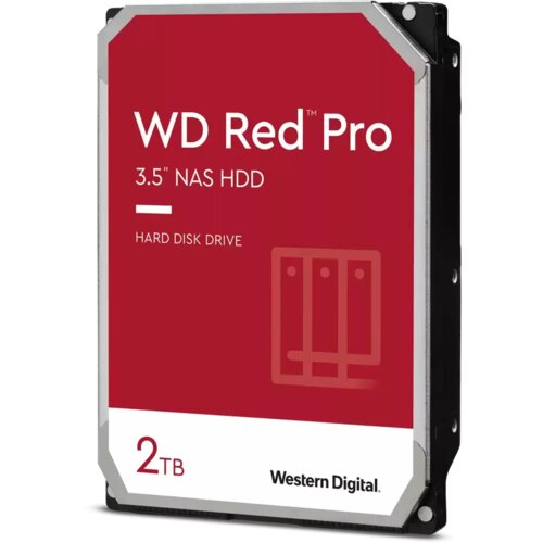 Western Digital HDD WD 2TB WD2002FFSX SATA3 7200 64MB RED Pro Cene