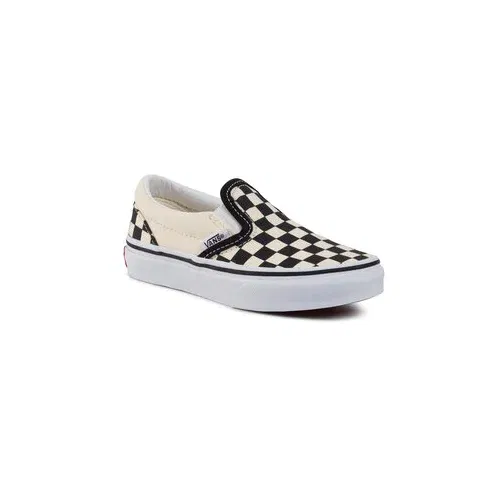 Vans Tenis superge Classic Slip-On VN000ZBUEO11 Bela