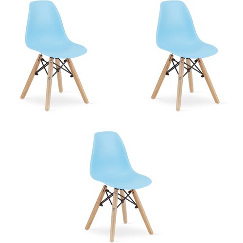 Brandless Stol ZUBI - modri x 3, (22044537) Cene