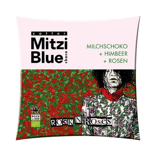 Zotter Schokoladen Bio Mitzi Blue Rock´n´ Roses Cene