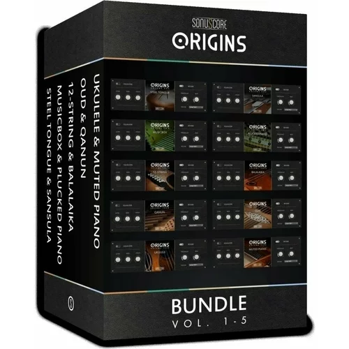 BOOM Library Sonuscore Origins Bundle Vol.1-5 (Digitalni proizvod)