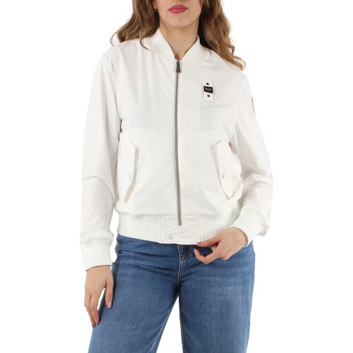 Blauer Jakne 25SBLDC04066 Bela Slike